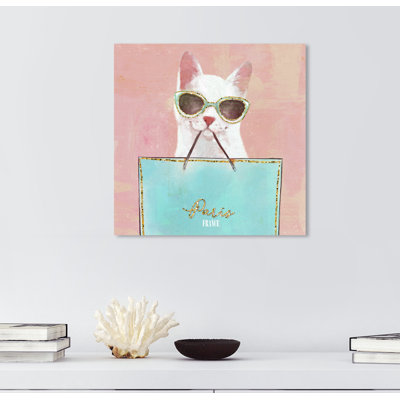 Accessoires pour chat Fashion and Glam - Impression sur toile tendue