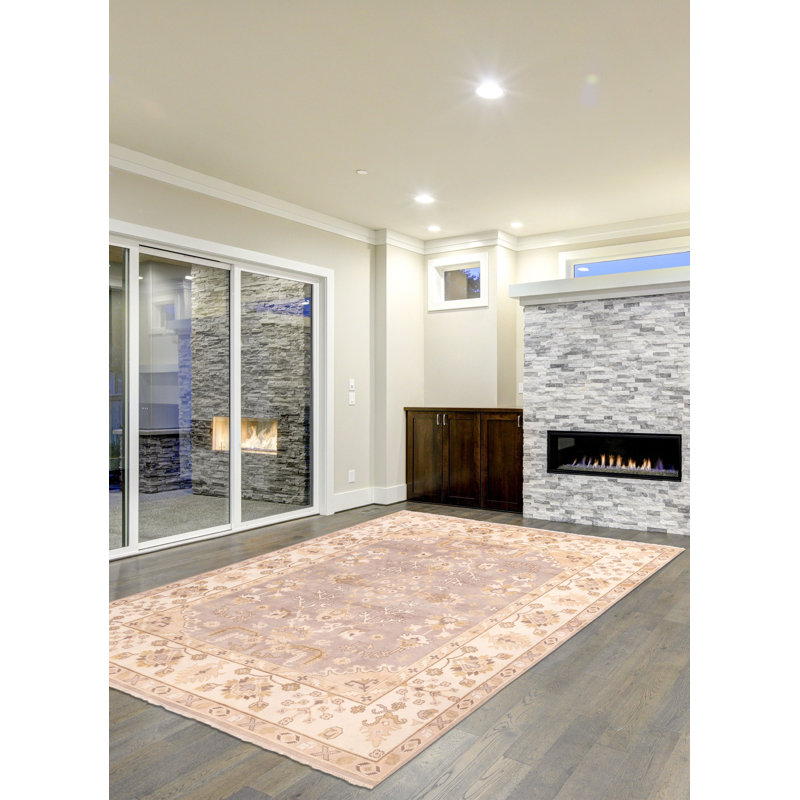 Tapis gris Royal Oushak 8 pi 10 po x 12 pi 1 po