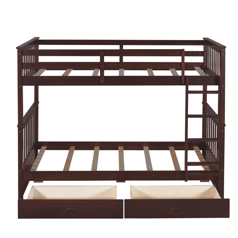 Lit superposé Twintwin avec options d'extérieur et de rangement dans des tons luxueux