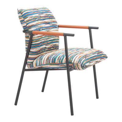 Modern Dining Chair Padded Side Chair Armless Metal Frame Durable Seating For Kitchen Table Multipack