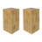Wood-Like, , End Table, 27.51" Height, Natural Hue Scheme, Indoor Outdoor Decor Arrangements Table Featuring Wood-Like Style, 27.51-Inch Option, Great For Mixing