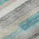 Premium Machine Washable Prisco Teal Rug