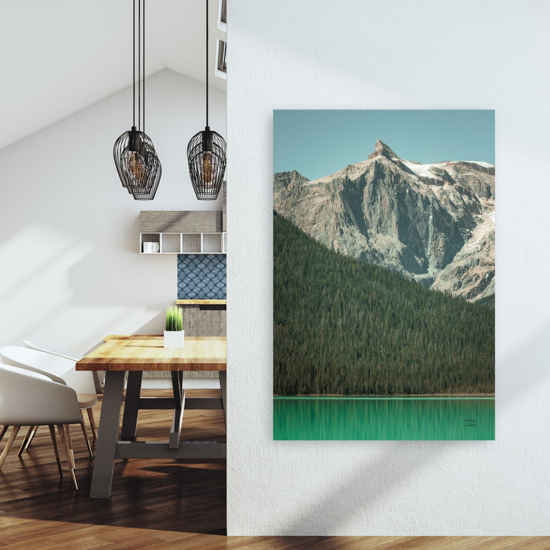 Reproduction d'art mural Emerald Lake, H 60 po x l 40 po