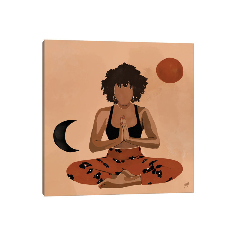 « Harmony » par Bria Nicole-impression d’art graphique, Pas de tapis, Toile tendue, H 12 po x l 12 po x P 0,75 po