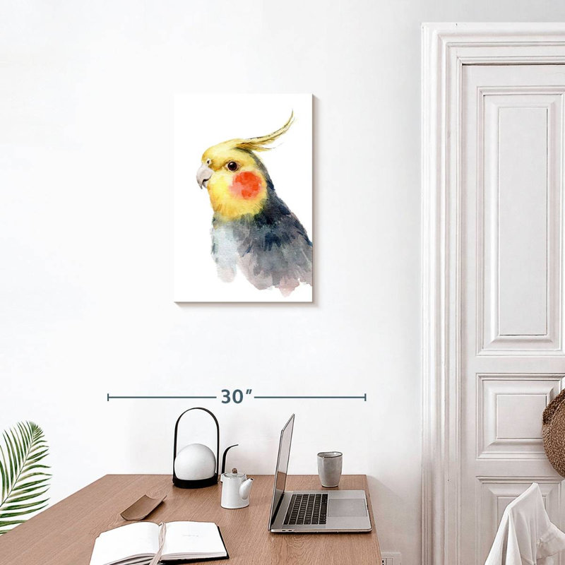 Brampt Cute Parakeet, 24" H x 16" W