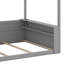 Lit superposé en bois avec tablettes intégrées-153649593