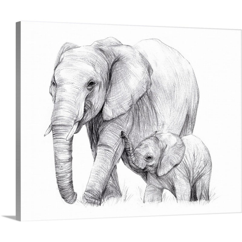 Reproduction d'art sur toile, H 11 po x l 14 po x P 1 po, Toile tendue