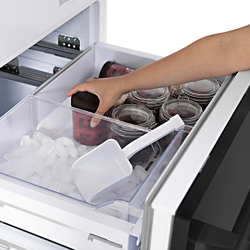 30" 16.1 Cubic Feet Energy Star Built-in Bottom Freezer Refrigerator