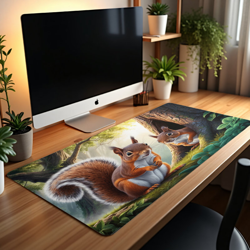 Polyester Desk Pad, 31.5x15.5