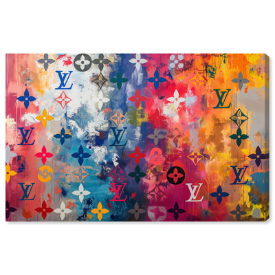 Fashion Spectrum Canvas Glam Urban Art