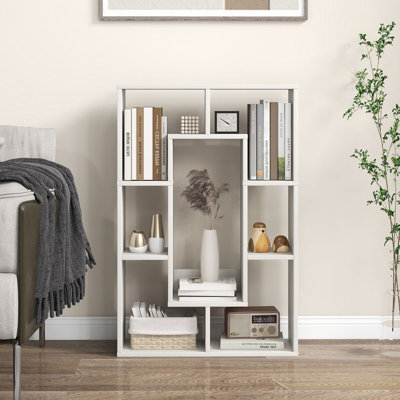 Olna 60 cm W Geometric Bookcase
