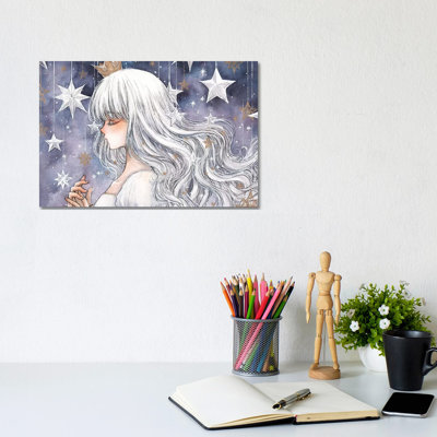 The Stars And You by Cherriuki - Wrapped Canvas Painting