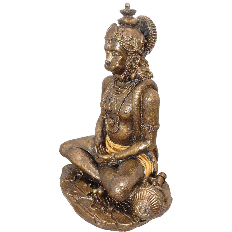 Figurine hanuman Arianne, Orange