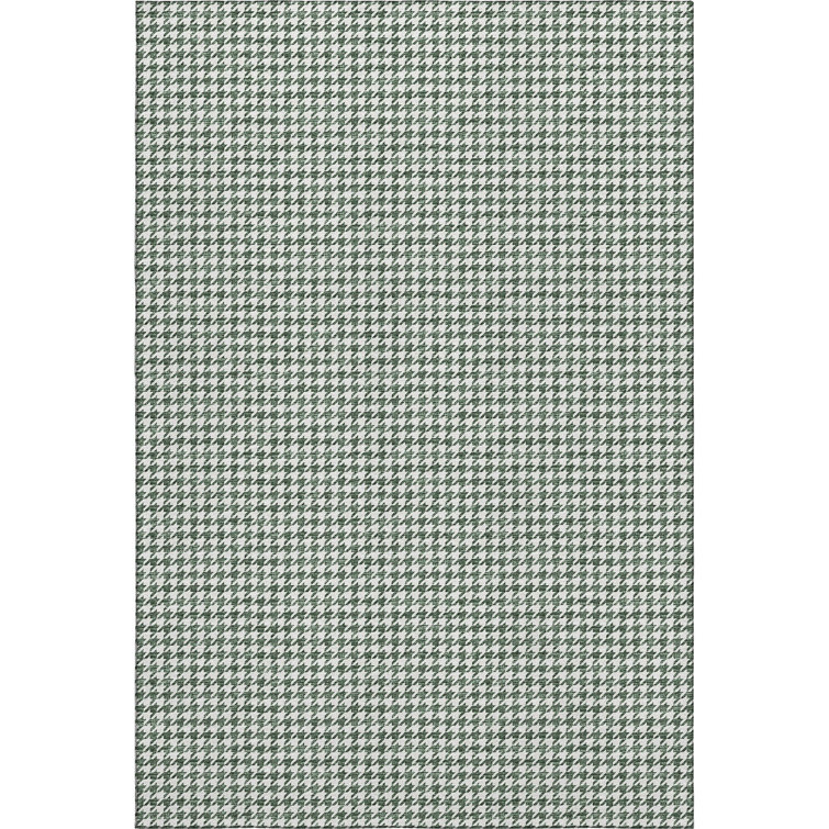 Premium Machine Washable Paullette AMF137 Green Rug