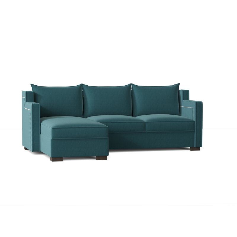 Parker Upholstered L-Shaped Sectional Left Hand Facing, Tess Surf, Natural