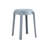 6 Colourful Plastic Seats, Grey, 24in Package Height, Dynamic Design Pack Nesting Stools, Plastic, Slip Bottom, 18.1in Grey For Adults
