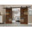 Patented Product S Series Solid Wood Double Sliding Barn Door With Hardware Kit(Set of 2)-Assembly Needed-787593245-787593238