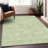 Premium Machine Washable Prisco Aloe Rug-2111084524