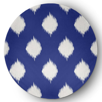 Tapis en chenille 9_Ikat
