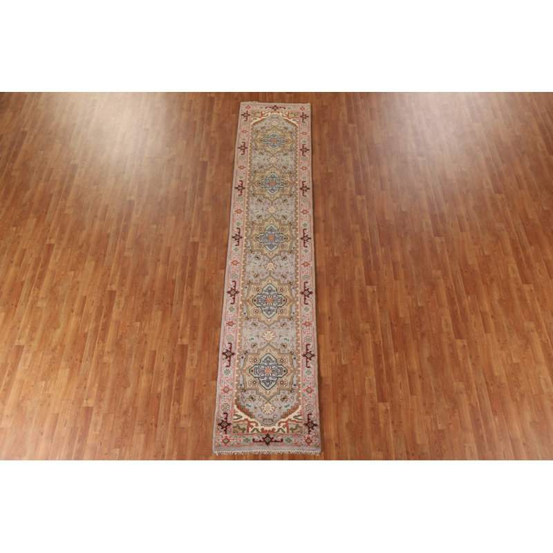 Tapis de couloir oriental géométrique 3x12