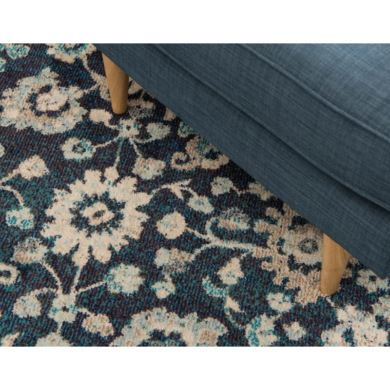 Kalf Abstract Indoor Rug, Square 8'