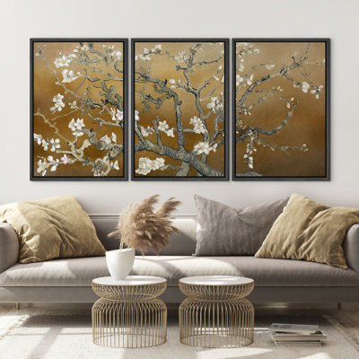 Almond Blossoms Inspiration By Vincent van Gogh