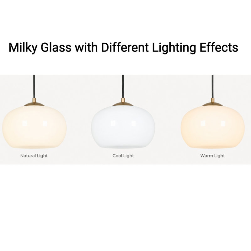 Breeana 1-Light Dimmable Single Pendant 