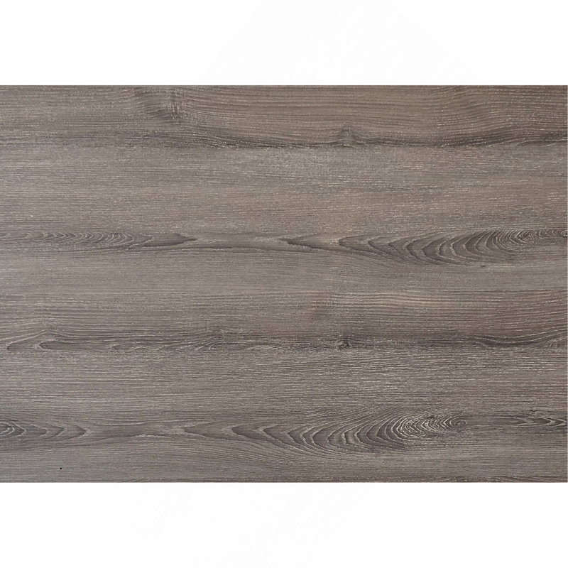 Home Office Computer Desk, Dark Taupe/Silver