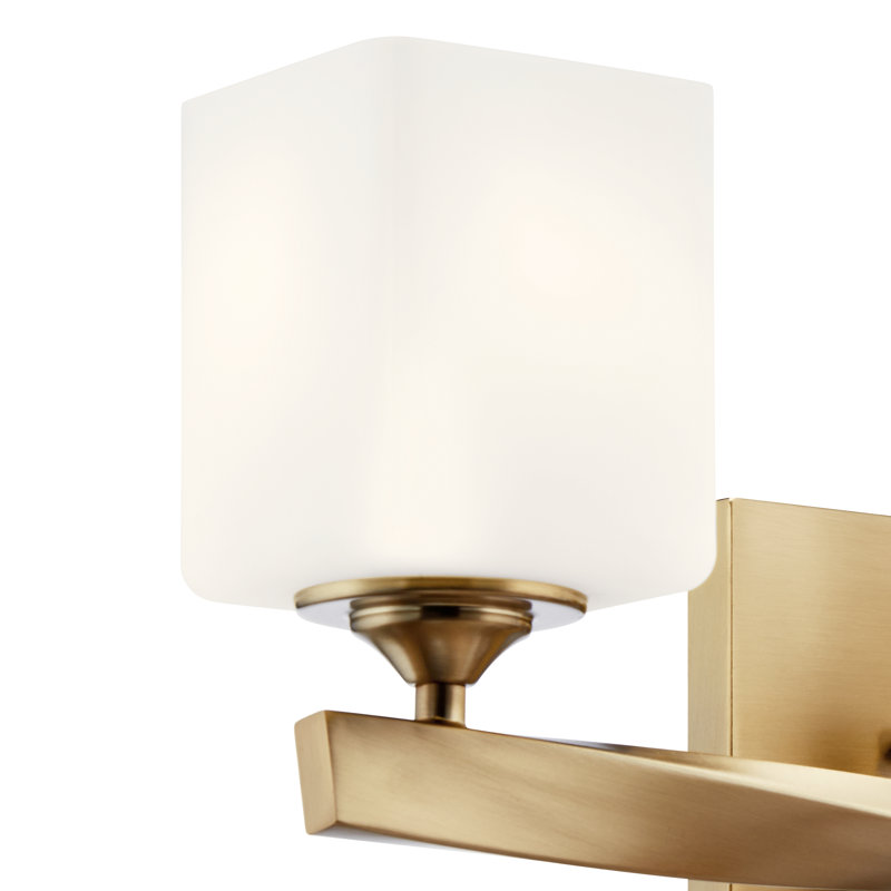 Lecompton 3 - Light Dimmable Vanity Light, Champagne Bronze