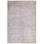 Tapis gris clair à transition de couleur 5 pi 7 po x 8 pi 8 po