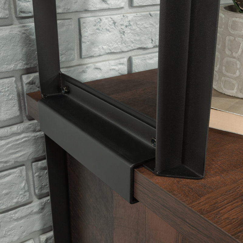 Hutch, Brown Finish