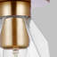Plafonnier semi-encastré 1 lumière 6 po Maegan-1932876049