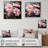 Hibiscus Romantic Impression VI - Hibiscus Wall Art-690741260-690741261