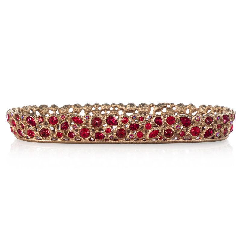Plateau de coiffeuse Julius, Rubis