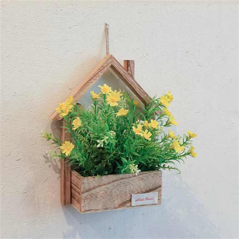 Wall-Mounted Artificial Flower