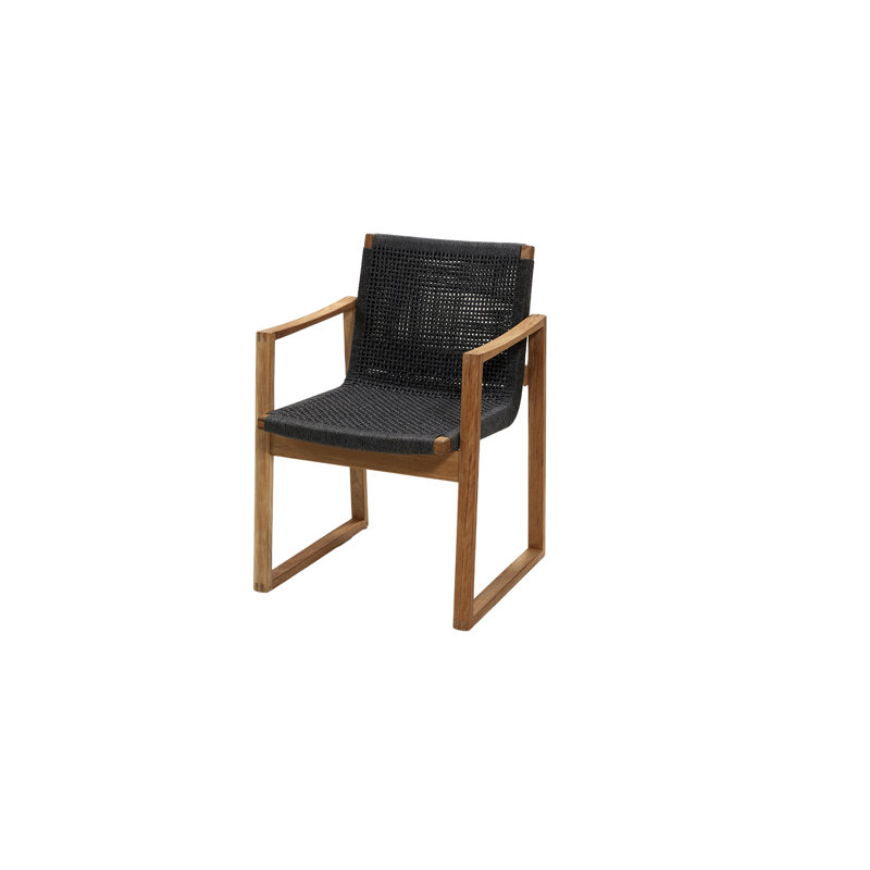Teak Solid Wood Outdoor Dining Armchair