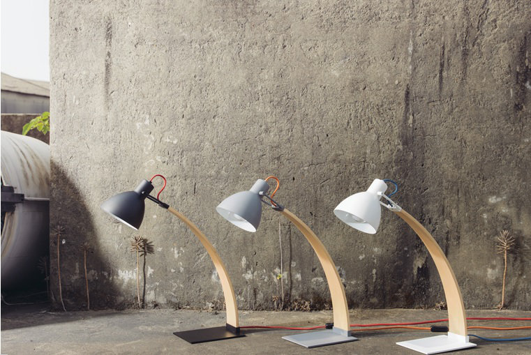 Laito Desk Table Lamp, Matt Black