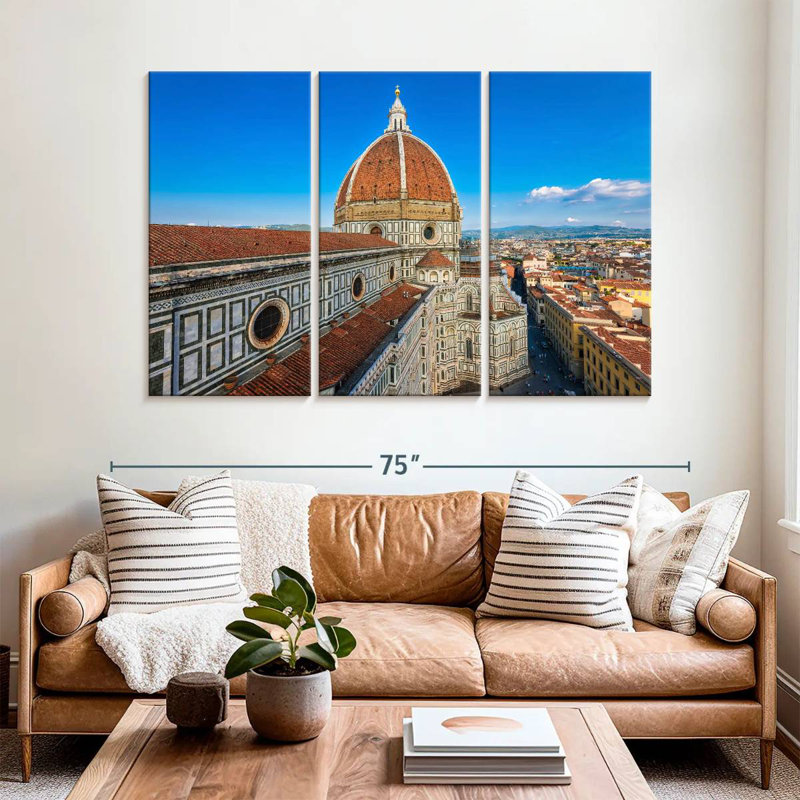 Sebbie Florence Cathedral Dome, 42" H x 65" W