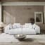 Canapé modulaire modulaire, siège à combinaison profonde surdimensionné, housses de coussin amovibles et lavables, tissu, rembourrage en duvet-271377838