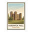 Hardwick Hall, England - Elizabethan Splendour Travel Poster Of Castle And Countryside. Giclee Print On Wrapped Canvas. Wall Art, Home Decor - Castles & Palaces, England - Wrapped Canvas Print-896883688