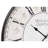 Valerie Round Metal Farmhouse Wall Clock