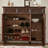 Brown Solid + Manufactured Wood Shoe Storage Bench