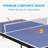 Foldable 4.5FT Table Tennis Table,for Indoor and Outdoor Use