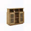 Armoire avec portes coulissantes et tablette réglable-914347594