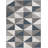 Lambdin Geometric Sky Blue/Navy Area Rug-28263524
