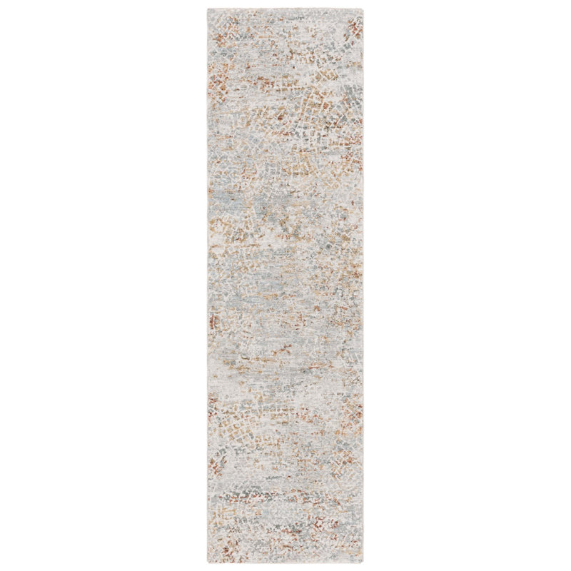 Laraway Performance Abstract Rug, Runner 2'2" x 8'