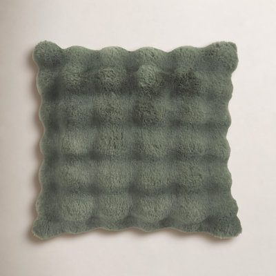 Cozy Bubble Faux Fur Pillow Cover