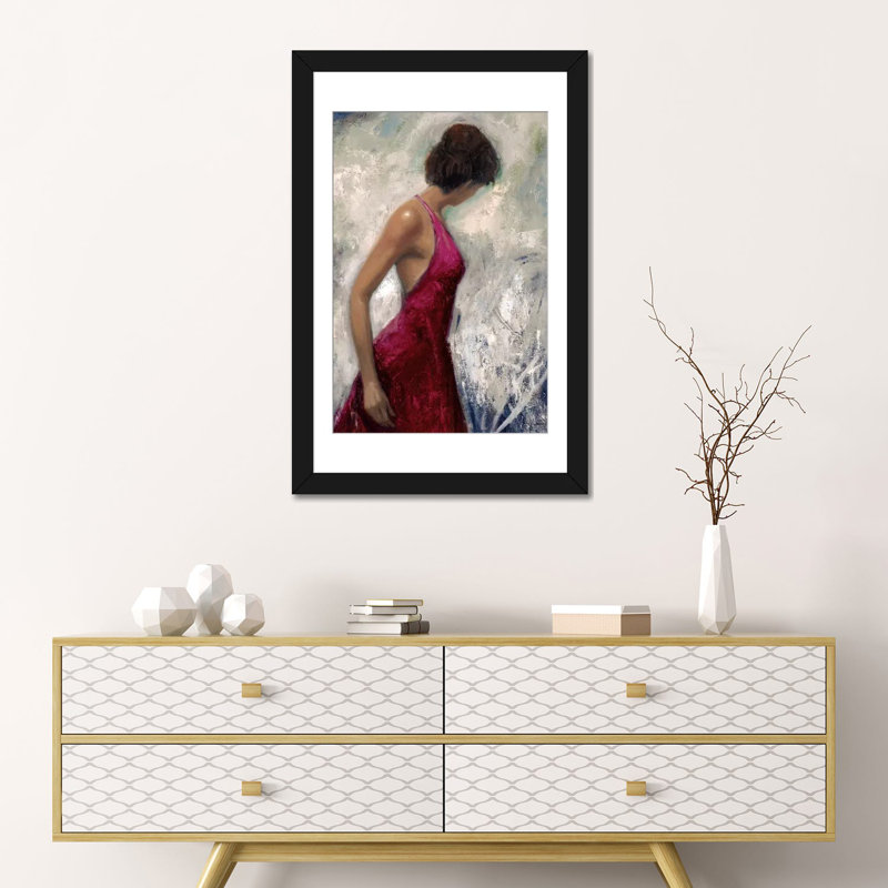 « figures », impression sur toile, H 24 po x l 16 po x P 1 po, Papier d'art encadré noir, Blanc
