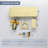 Waterfall Tub Faucet with Single Handle, Bathroom Wall Mounted Tub Filler-124072273