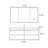 American style retro simple bathroom cabinet